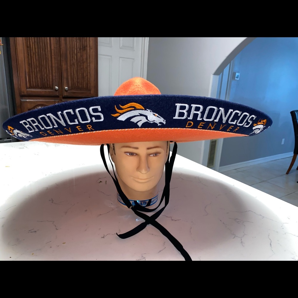 Custom Made Denver Broncos Mariachi Sombrero